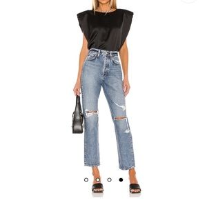 NWT Revolve Agolde 90s Mid-Rise Loose Fit